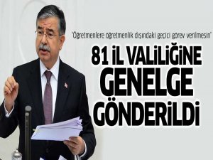 Bakanlık: Öğretmenlere öğretmenlik dışındaki geçici görev verilmesin