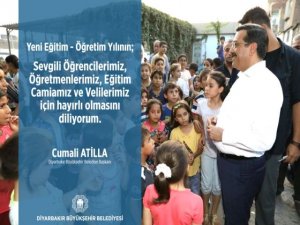 Atilla, öğrenciler ve öğretmenlere başarılar diledi