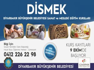 DİSMEK kayıtları 9 Ekim’de başlıyor