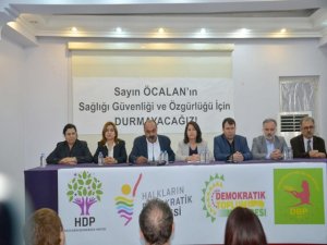 HDP, HDK, DTK ve DBP’den ‘Öcalan’ açıklaması