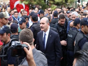 Bakan Soylu, güvenlik toplantısına katıldı