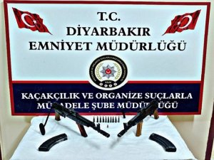 Diyarbakır merkezli silah kaçakçılığı operasyonu