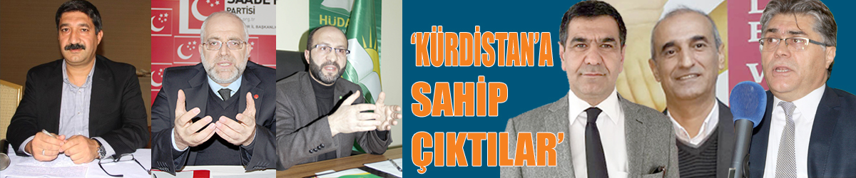 ‘Kürdistan’a sahip çıktılar!