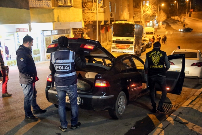 260 polisle hava destekli asayiş uygulaması