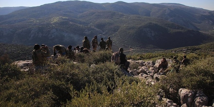 Afrin kırsalındaki Kel Tepe'de şiddetli çatışma