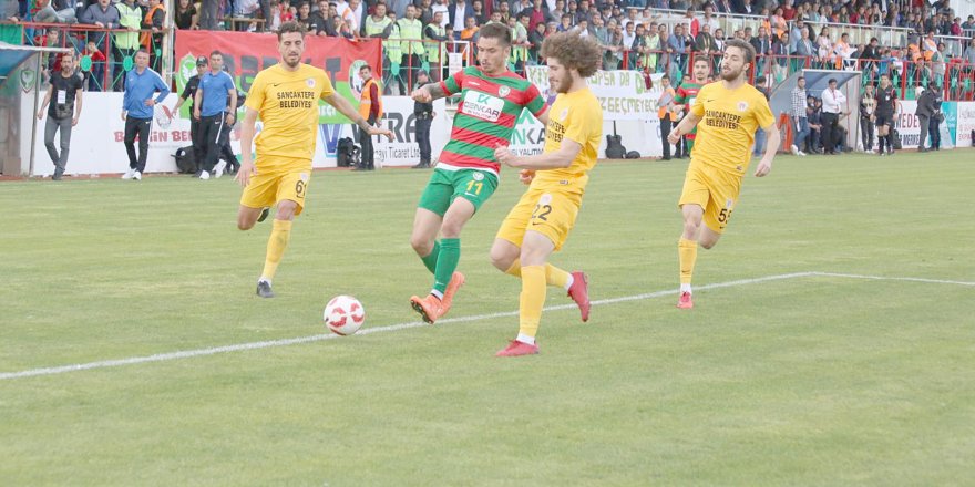 AMEDSPOR ATEŞLE OYNUYOR