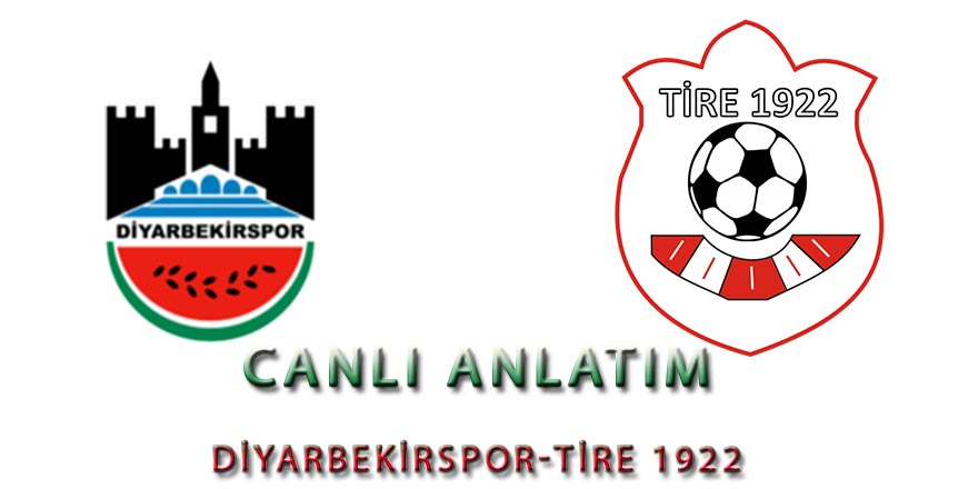 DİYARBEKİRSPOR-TİRE 1922 maç sonucu: 0-0