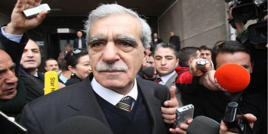 Ahmet Türk: Erdoğan’ın eline koz verilmemeli