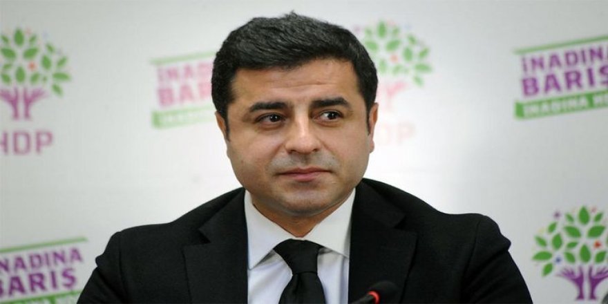 HDP'nin adayı Demirtaş