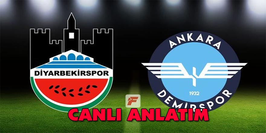 Diyarbekirspor- Ankara Demirspor maçı