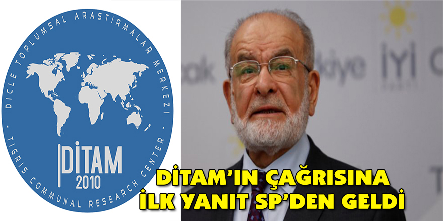 DİTAM’ın çağrısına ilk yanıt SP’den geldi