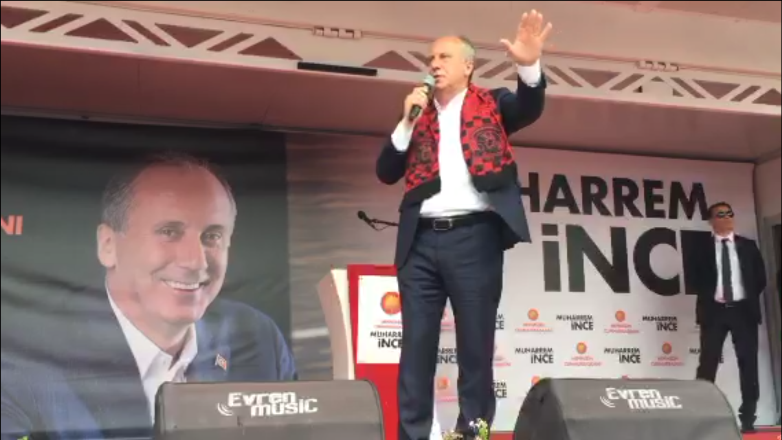 CANLI YAYIN...Cumhurbaşkanı adayı Muharrem İnce, Van’da yurttaşlara hitap ediyor.