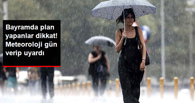 Meteoroloji Uyardı! Yağmur Geliyor