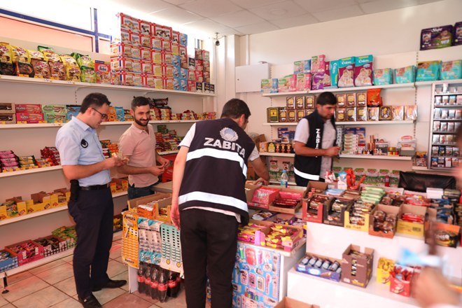 Zabıtadan patlayıcı madde denetimi