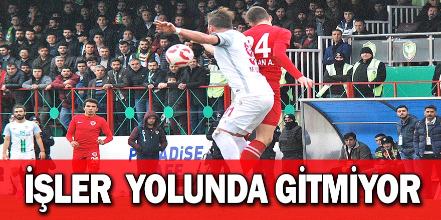 İŞLER  YOLUNDA GİTMİYOR