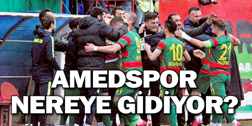 AMEDSPOR NEREYE GİDİYOR?