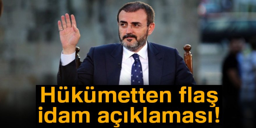 Hükümetten idam açıklaması!