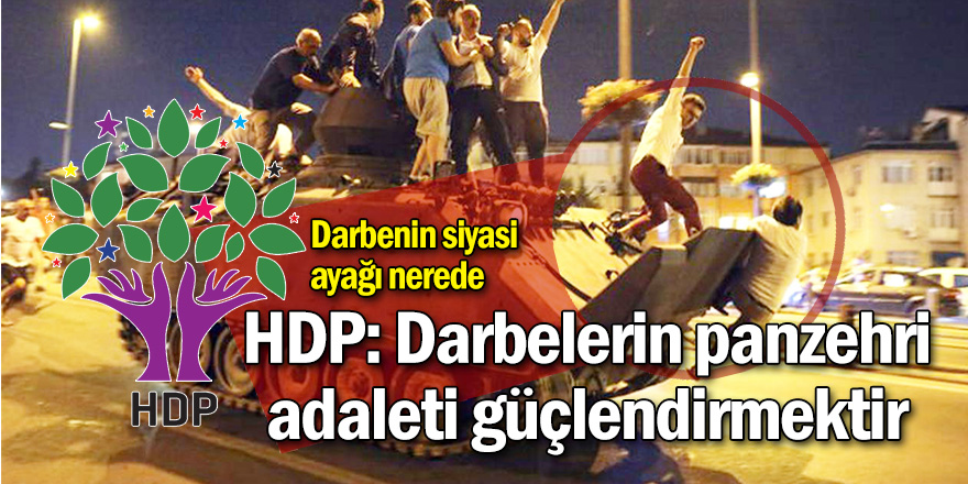 Darbenin siyasi ayağı nerde!