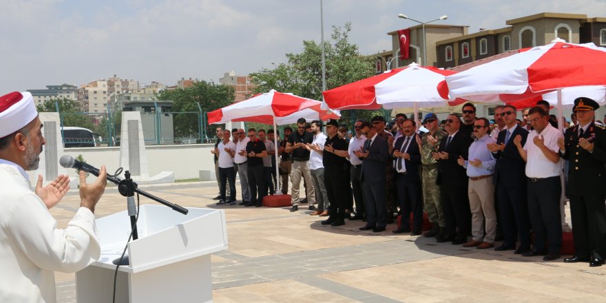 Siirt'te 15 Temmuz Şehitleri için anma töreni düzenlendi