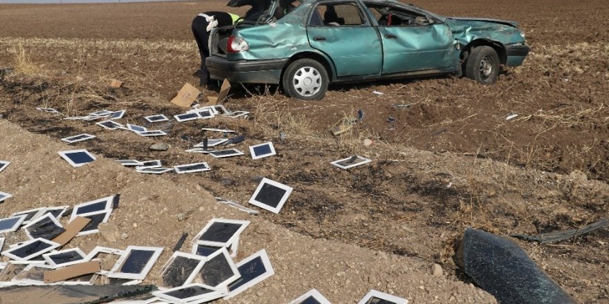 Lastiği Patlayan Otomobil Takla Attı: 5 Yaralı