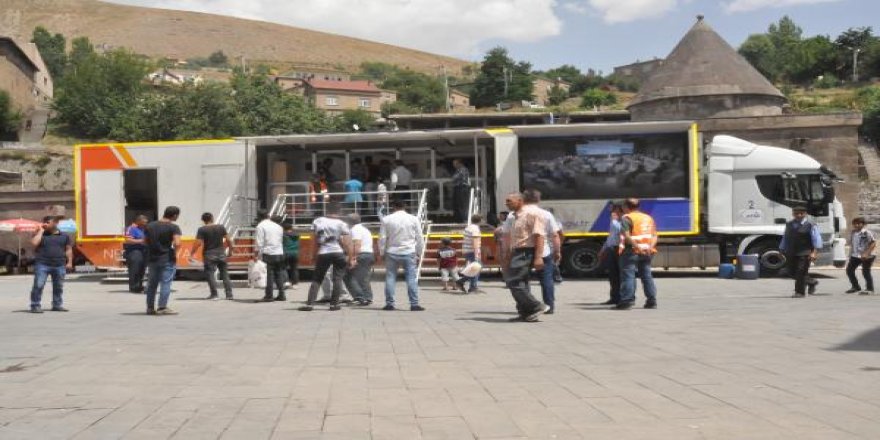 Afad’ın Deprem Simülasyon Tır’ı Bitlis’te