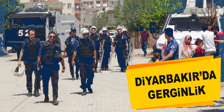 Diyarbakır'da Elektrik Hatlarının Yenilenmesi Sırasında Gerginlik