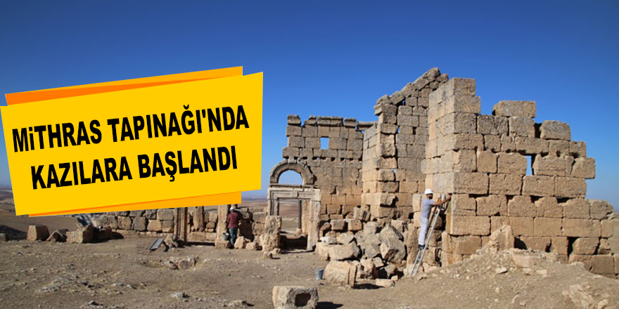 Mithras Tapınağı'nda Kazılara Başlandı