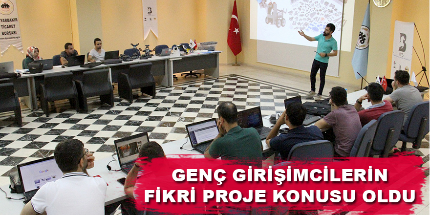 Genç girişimcilerin fikri proje konusu oldu