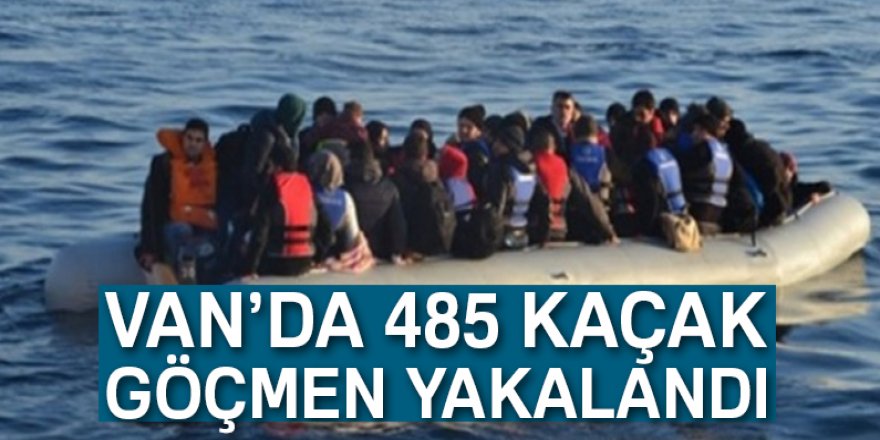 Van’da 485 Göçmen Yakalandı