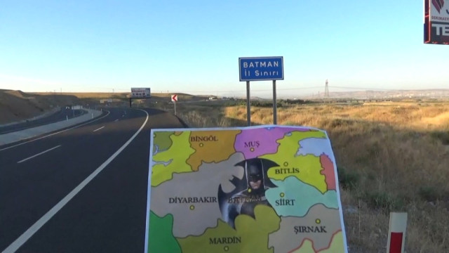 Batman’da ‘Batman’ için kampanya başlatıldı!