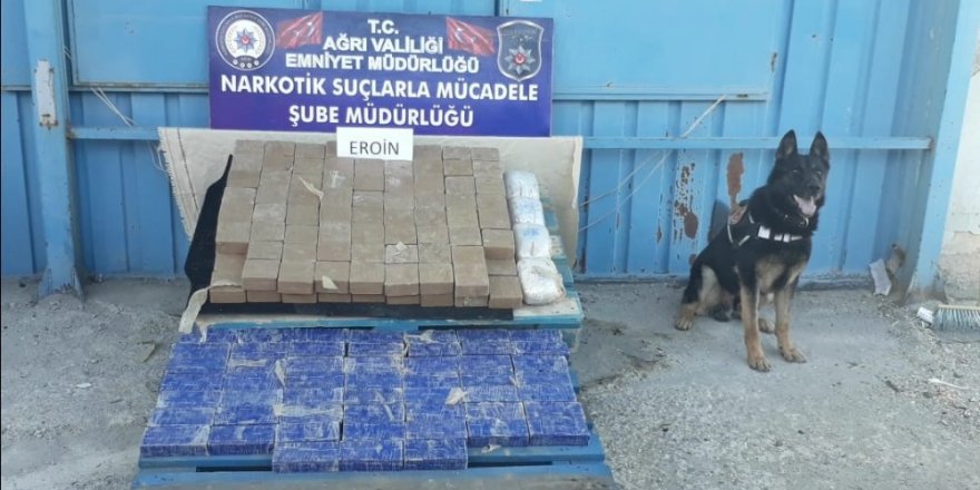 102 Kilo 372 Gram Eroin Ele Geçirildi