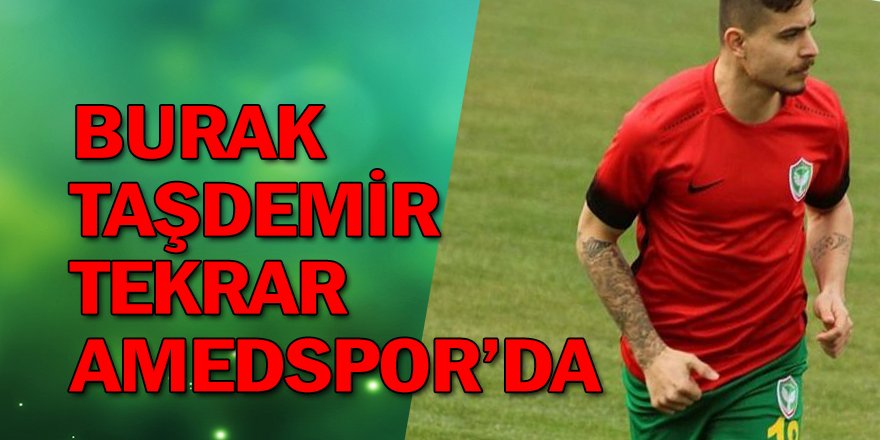 Taşdemir tekrar Amedspor’da