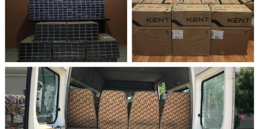 10 Bin 650 Paket Kaçak Sigara Ele Geçirildi