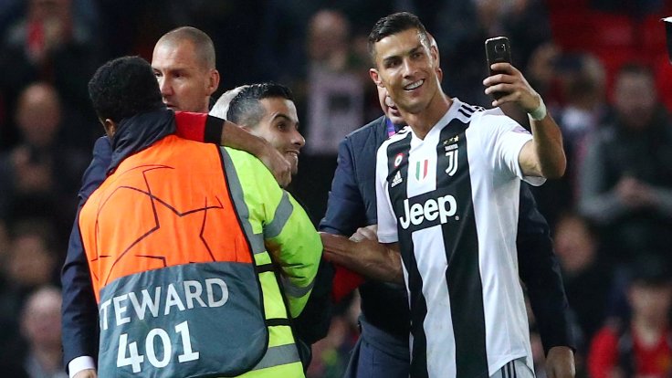 Ronaldo ile selfie çeken Kürt taraftara ceza