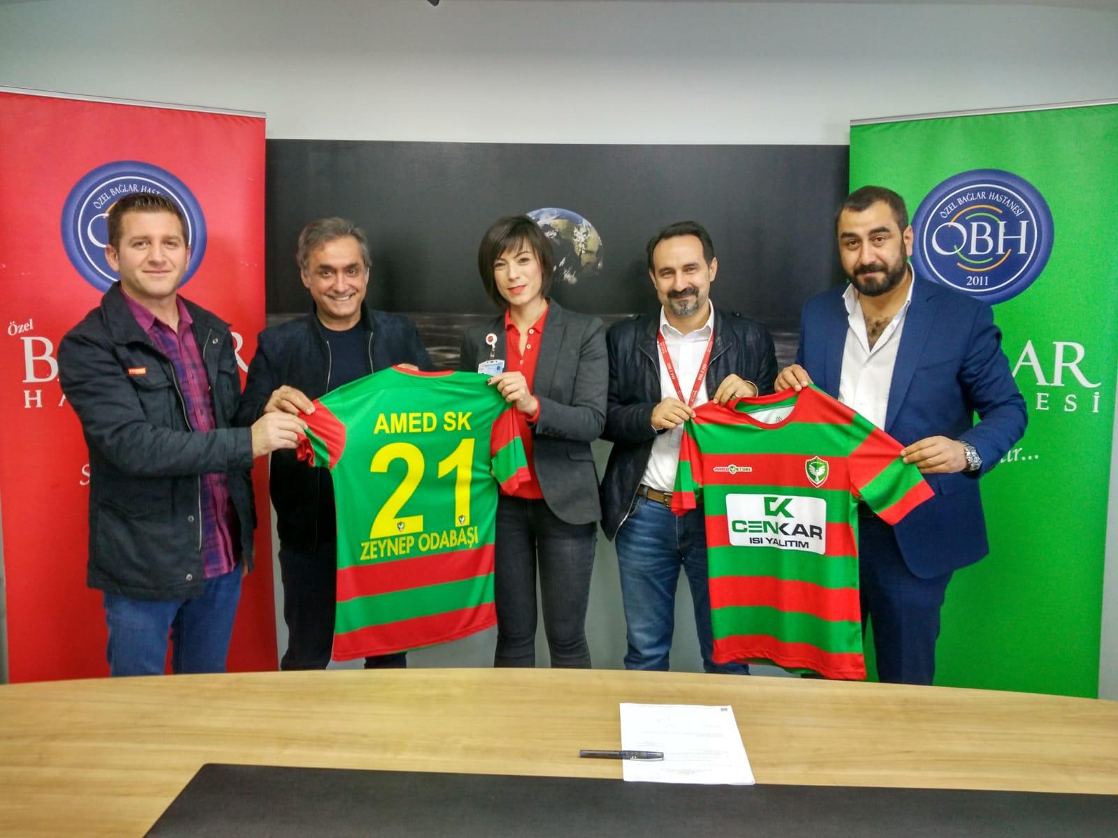 Amedspor'dan sponsorluk anlaşması