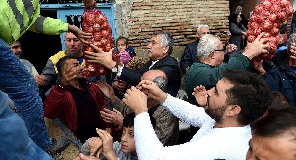 Vatandaşa soğan desteği!