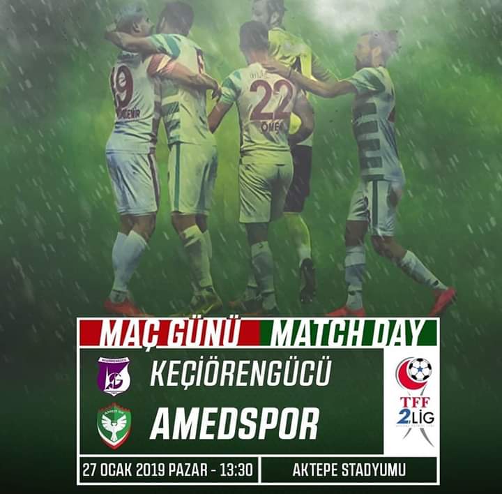 AMEDSPOR ANKARA VİRAJINDA