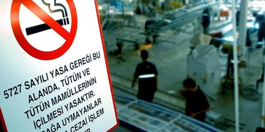 Mekanlarda ve açık alanda sigara içmek yasaklanıyor