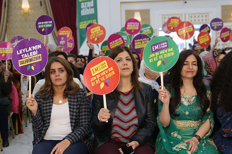 VİDEO- HDP’nin kadın belediye başkan adayları tanıtıldı