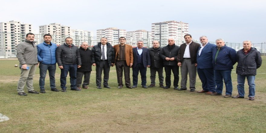 DTSO ve Diyarbakır Spor Taban Birlikleri'nden Amedspor'a destek ziyareti