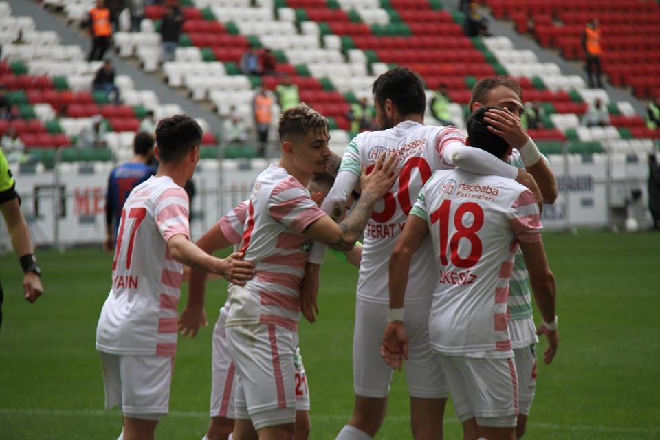 Amedspor deplasmanda nihayet!