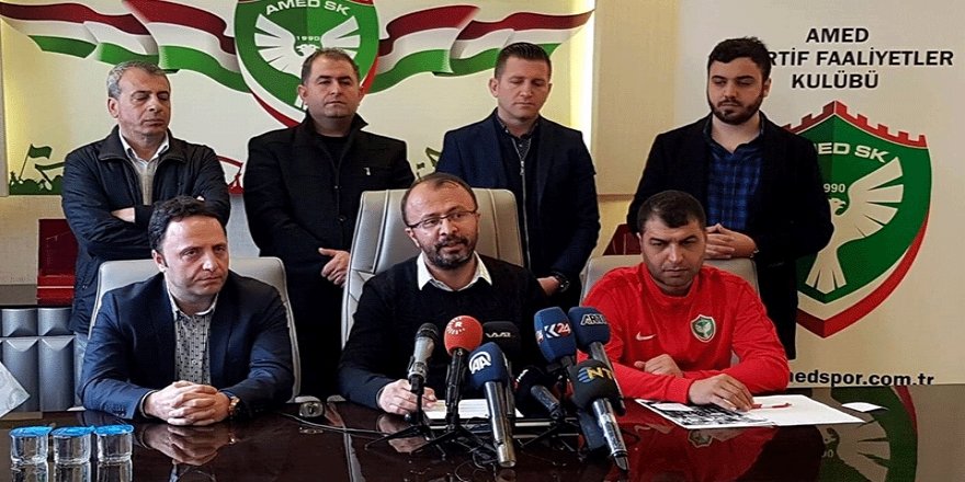 Amedspor’da yönetim devam edecek