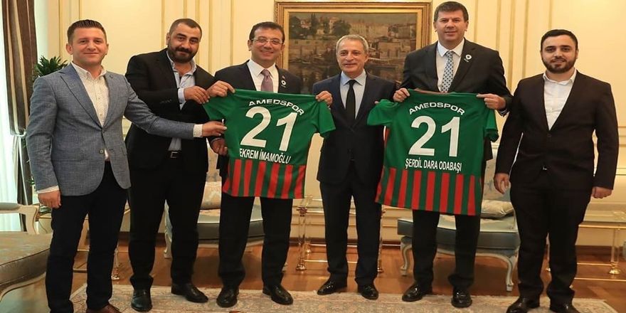 Amedspor’dan İmamoğlu’na ziyaret