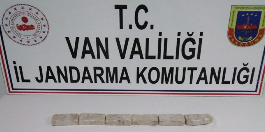 Van’da 2 kilogram eroin ele geçirildi