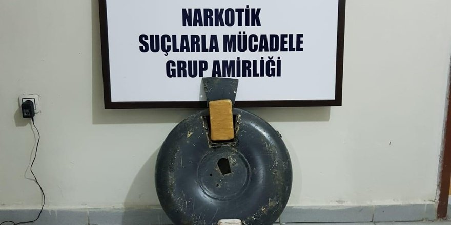 LPG deposunda saklı eroin