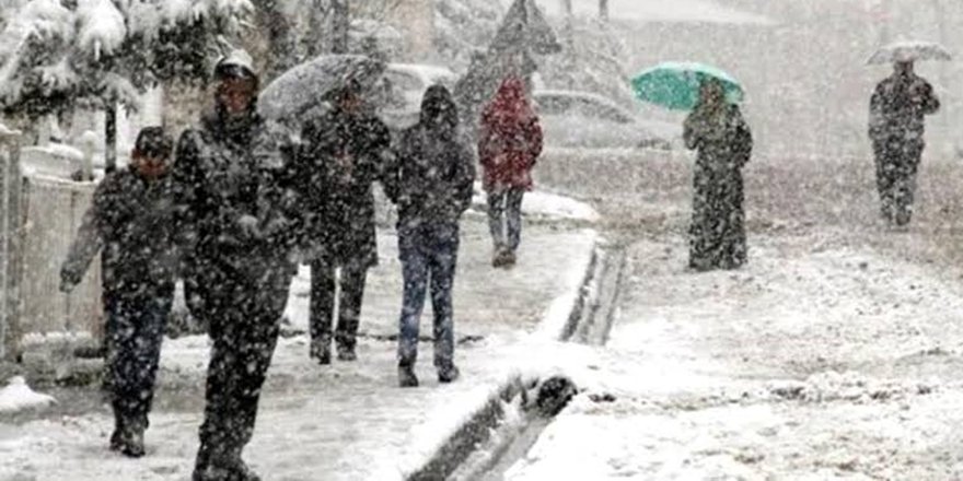 Meteorolojiden Bölge için kar yağışı uyarısı