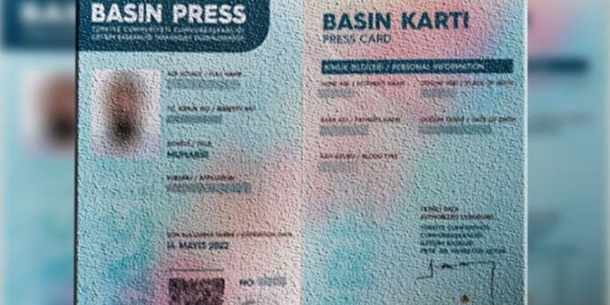 13 bin 372 basın kartı yenilendi, 894 kart inceleniyor