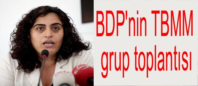 BDP'nin TBMM grup toplantısı