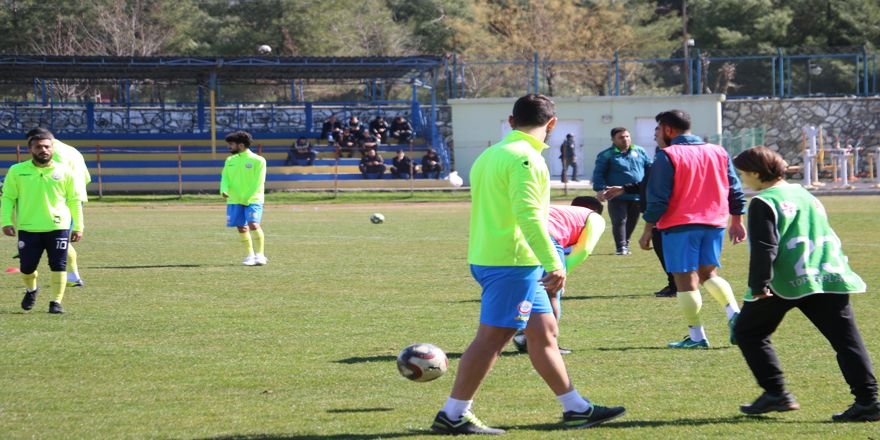 Siirt Özel İdarespor'da 12 Bingölspor maçı hazırlığı