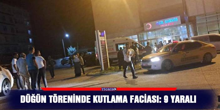 VİDEO - Düğün töreninde kutlama faciası: 9 yaralı